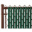 Privacy Slat for Chain Link Fence 4 ft Green 2
