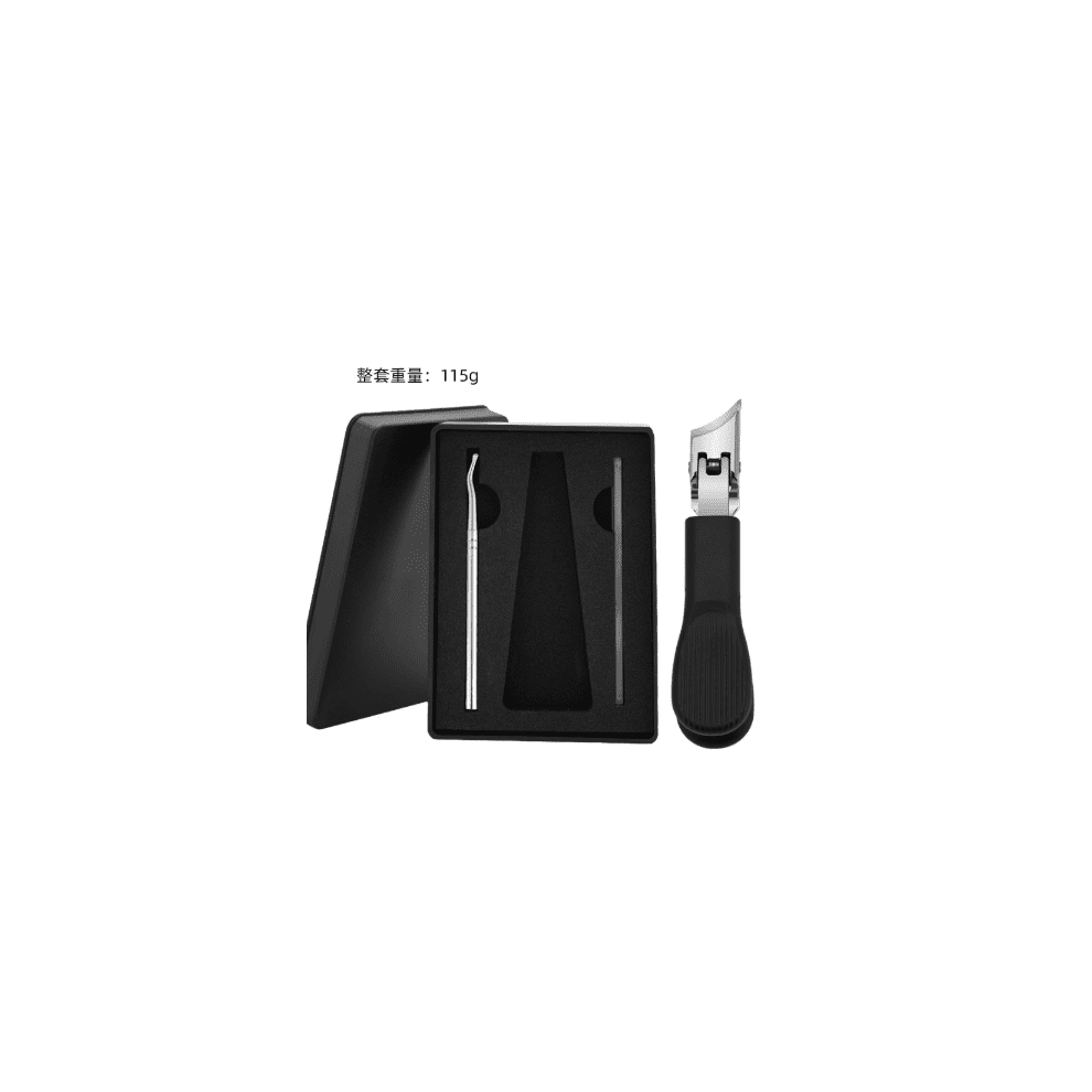 Black Eagle Beak Nail Clippers Wide Opening Toe Nail Clipper Ingrown Toenail Tool Kit-Boxed