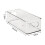Refrigerator Organizer Bins Stackable Fridge Food Storage Box With Handle Clear Plastic Pantry Food Freezer Organizer Tool 8