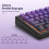 OEM Height Side Engraved Keycaps PC Contouring Lines Theme Color Optional for Mechanical Keyboards 5