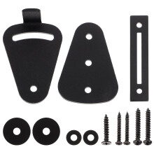 1 Set of Useful Barn Door Latch Lock Practical Sliding Door Latch Lock