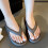 Brown Sandals Flip Flops Water-Friendly Non-Slip 6