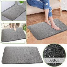Tapis Xoxingysm - Décoration de bienvenue pour salon, entrée, tapis d'intérieur, produits de salle de bain - Poils longs - 40 x 60 cm