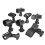 ABS Microphone Holder with Quick-Release Clamp 4