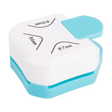 Corner Rounder Punches Tool Creates Clean Rounded Edges on Paper Photos Thin Plastic with Three Size Portable Designs