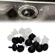 10 Sets T30 Torx Head Under Engine Shield Screw Grommet Set for Ford Vehicles