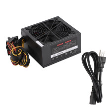 Krachtige 700W ATX volledig modulaire voeding met alle beveiligingen en automatische temperatuurregeling voor een stille computer.