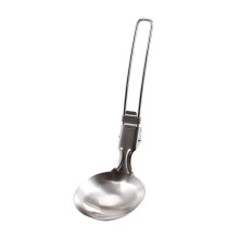 Stainless Steel Portable Folding Camping Kitchen Utensil Set for RV, Car, Tent, Picnic, BBQ – Silver