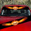 Personalized Car Windshield Sticker Decals Universal 3D Sunshade Wolf Eyes 1