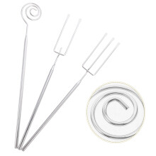 Stainless Steel Fondue Sticks Set 2-Prong and 3-Prong