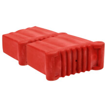 2 Pcs Step Ladder Rubber Feet Pole Round Frame Pool Pins Red