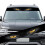 Personalized Car Windshield Sticker Decals Universal 3D Sunshade Wolf Eyes 1
