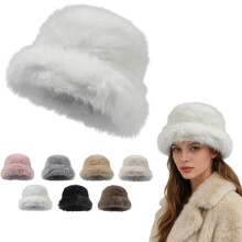 Winter Hat with Ear Cozy Thickened Fisherman Cap for Girls Outdoor Cold Weather