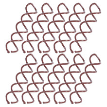Spiral Twist Hair Pins (10-Pack) – Non-scratch Corkscrew Design for Buns, Compatible with DIY Hair Curling