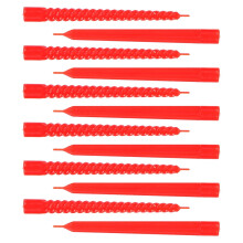 18pcs Miniature Plastic Taper Candles for Dollhouse Decor, Small Fake Candles for Home Decoration Accessories