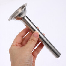 sausage filler tube,3pcs Sausage Stuffer Tubes Set Stainless Steel Meat Filler Food Grinder Sausage Filling Tools (Size 5)