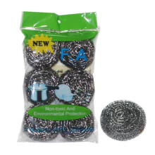 High-Performance Cleaning Brush Scouring Stainless Steel 6PCs Scrubbing Wire Pad Sponges for Kitchen and Dining Bar