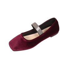 Women's Casual Moccasins – Slip-On, Square Toe, Lightweight & Breathable Flat Shoes with Soft Sole for Indoor/Outdoor Wear