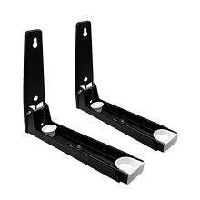 Stainless Steel Microwave Shelf & Wall Mount Bracket – Retractable, Foldable Kitchen Stand Holder Rack