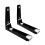 Stainless Steel Microwave Shelf & Wall Mount Bracket – Retractable, Foldable Kitchen Stand Holder Rack 1