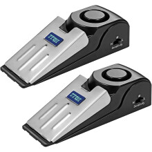 Door Stopper Security Alarm Portable 120dB 2 Pack