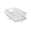 Refrigerator Organizer Bins Stackable Fridge Food Storage Box With Handle Clear Plastic Pantry Food Freezer Organizer Tool 1