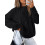 Oversize-Strickpullover für Damen aus Polyestergewebe mit elegantem Rundhalsausschnitt – warm und bequem. 1
