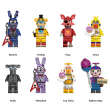 8PCS Five Nights At Freddy's Minifigures Kids Toys Fit Lego