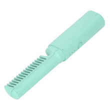 Cordless Mini Rechargeable Hair Straightener Comb Brush 4000mAh Green
