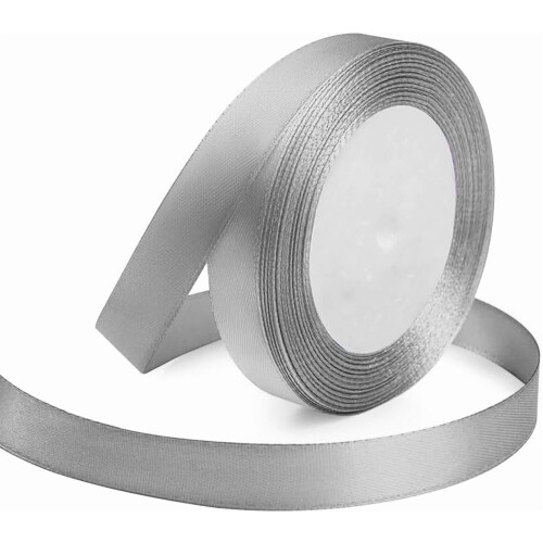 Polyester-Satinband, einseitig, 25 mm x 10 m