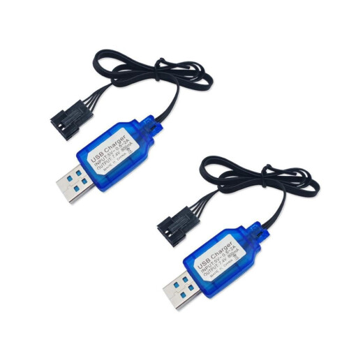 Καλώδιο φόρτισης μπαταρίας USB HONCLL7.4V με υποδοχές SM2.0 3P4P XH3P για αγωνιστικά οχήματα
