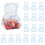 Gummy Bear Container Blue Reusable Plastic Box 12 pcs 7 cm 1