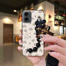 Coque de téléphone MOTO G5G2024 – Pendentif Perle Noire, Coque en silicone souple et mignonne, Antichoc, Résistante à la saleté, Imperméable,