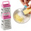 Mini râpe à fromage en acier inoxydable à 4 faces avec poignée (2 pièces) 1