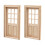 2er-Pack Mini-Türmatten für Tiny Houses, Khaki 4