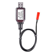 Hochwertiges 7,2-V-Ladekabel mit 2-poligem Akku und Sicherheitsfunktionen für ferngesteuerte Elektroautos und Spielzeugroboter.