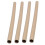 Paper Cylinder Tubes Light Brown 4 pcs 4