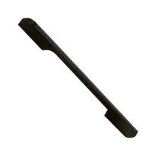 Poignées de tiroir noires en alliage d'aluminium (2 pièces)