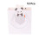 Sacs en papier à motifs panda, petit format, lot de 12 4