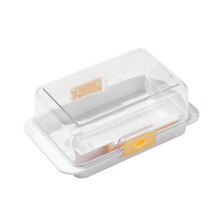 Airtight Butter Dish With Lid Food Storage Container Keep Fresh Multifunctional Butter Tray Dishwasher Convenient Kitchen Organizer