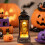 Φως κεριών χωρίς φλόγα με σκελετό LED για Halloween με μπαταρία για διακοσμήσεις μπαρ 4