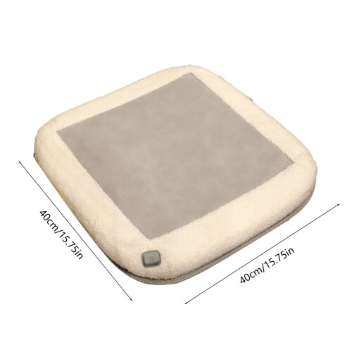 Coussin chauffant de siège portable USB avec dossier 2