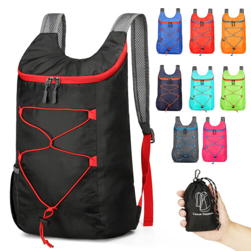 Waterproof 40L Hiking Backpack – Lightweight, Multi-Compartment, Durable Polyester, Adjustable Straps, Black