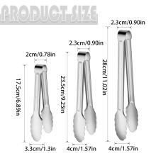 Pince de service en acier inoxydable 12 pouces