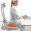 Coussin chauffant de siège portable USB avec dossier 5
