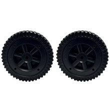 Durable 6-inch BBQ Grill Wheels 2-Pack