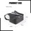Motorcycle Handlebar Bag with Rain Cover Universal 7