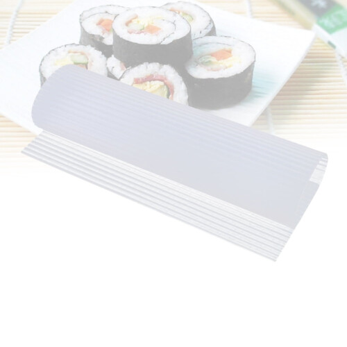 1Pack Non-Stick Heat Resistant Mat Silicone Sushi Roller Mat for Culinary Students