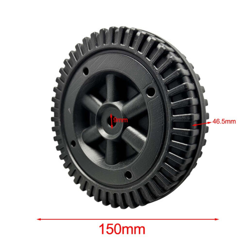 Durable 6-inch BBQ Grill Wheels 2-Pack 2