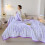 Soft Cotton Throw Blanket Plush Faux Fur 1pc 2